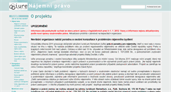 Desktop Screenshot of najemnipravo.iure.org