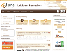 Tablet Screenshot of iure.org